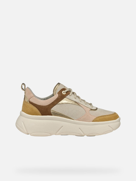 Geox Béžové dámské tenisky Geox Nebula 2.0 X