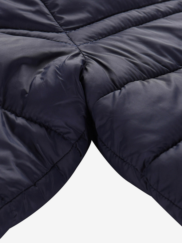 ALPINE PRO Dětská oboustranná bunda hi-therm ALPINE PRO DOUWO modrá