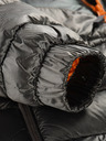 ALPINE PRO Dětská hi-therm bunda s impregnací ALPINE PRO GROLLO neutrální / zemitá