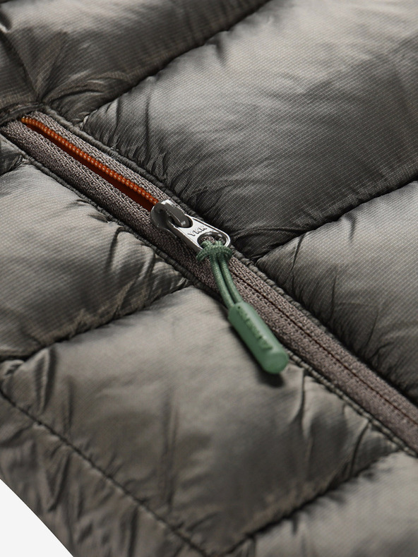 ALPINE PRO Dětská hi-therm bunda s impregnací ALPINE PRO GROLLO neutrální / zemitá