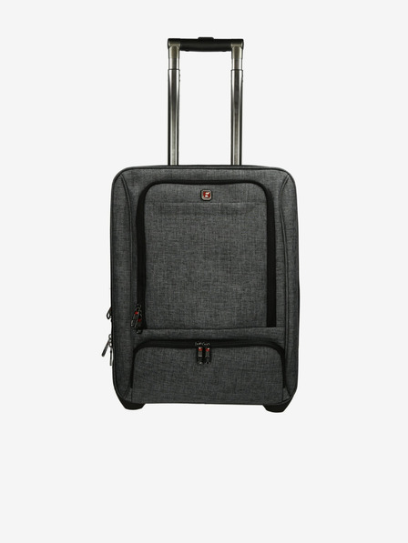 Enrico Benetti Enrico Benetti Frankfurt Notebook Trolley 40 l Grey