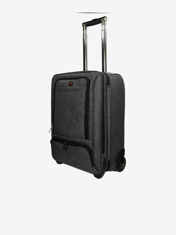 Enrico Benetti Enrico Benetti Frankfurt Notebook Trolley 40 l Grey