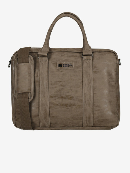 Enrico Benetti Brašna Enrico Benetti Rotterdam 15" Notebook Bag Medium Taupe