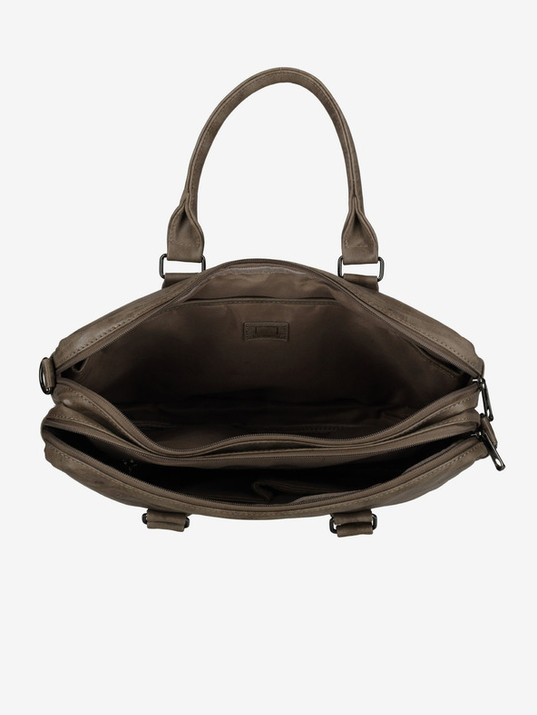 Enrico Benetti Brašna Enrico Benetti Rotterdam 15" Notebook Bag Medium Taupe