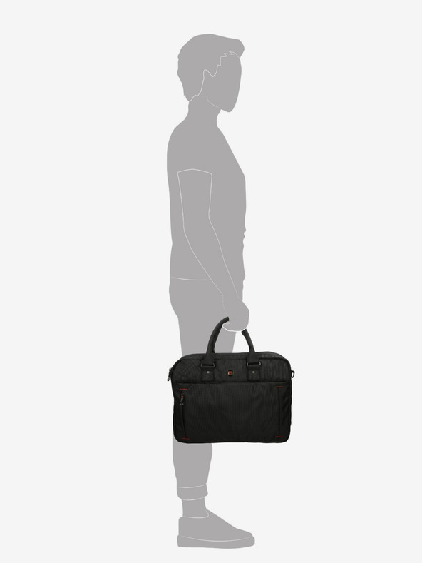 Enrico Benetti Brašna Enrico Benetti Cornell 15" Business Bag Black