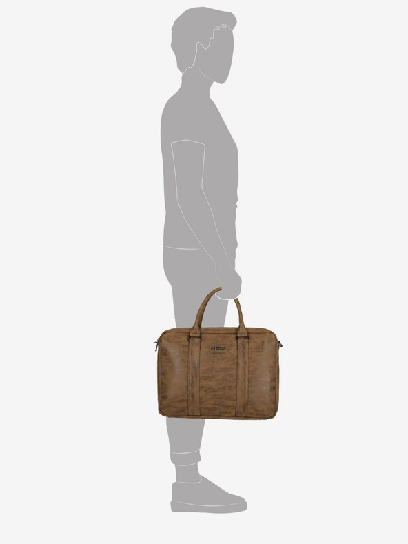 Enrico Benetti Brašna Enrico Benetti Rotterdam 15" Notebook Bag Camel
