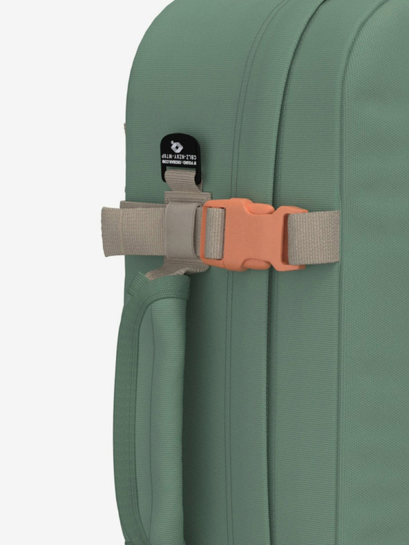 CabinZero Zelený unisex batoh CabinZero Classic 44L Sage forest