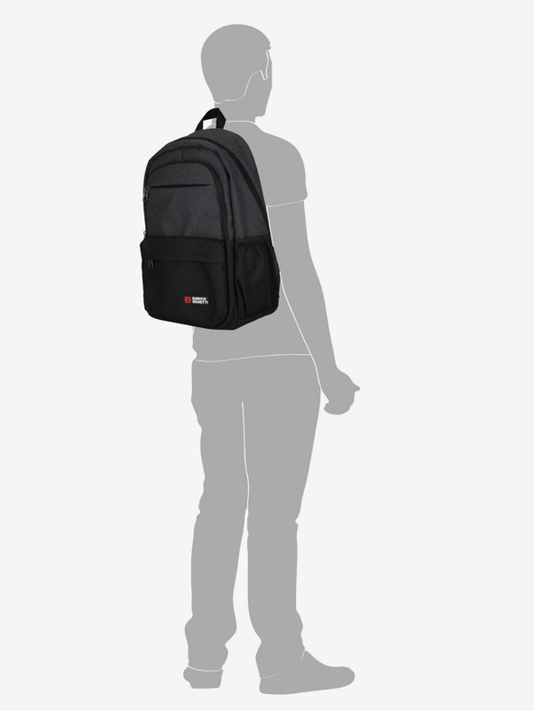 Enrico Benetti Batoh Enrico Benetti Hamburg Notebook Backpack 23 l Grey