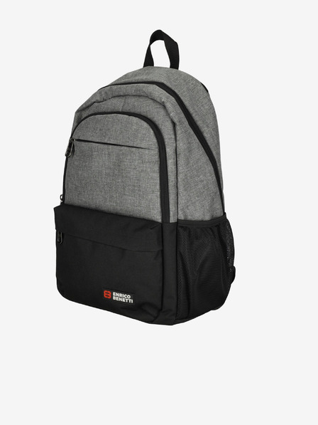 Enrico Benetti Batoh Enrico Benetti Hamburg Notebook Backpack 23 l Light Grey