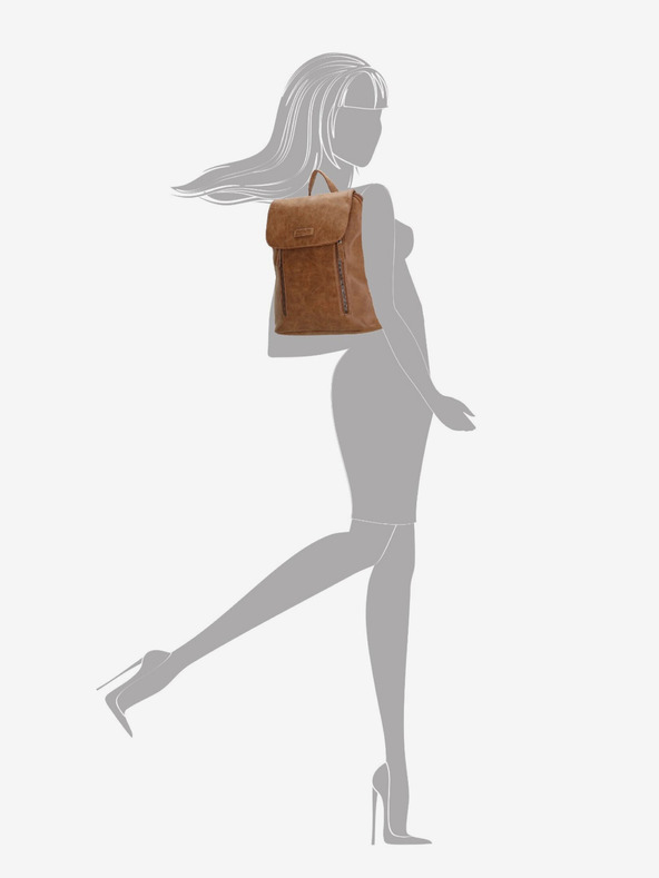 Enrico Benetti Batoh Enrico Benetti Nouméa Backpack Camel