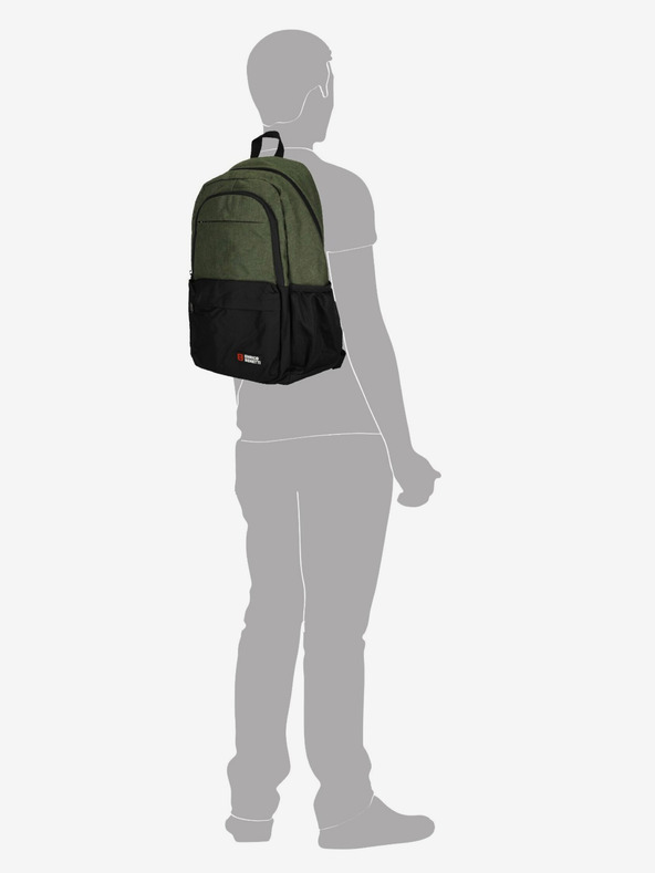 Enrico Benetti Batoh Enrico Benetti Hamburg Notebook Backpack 23 l Olive