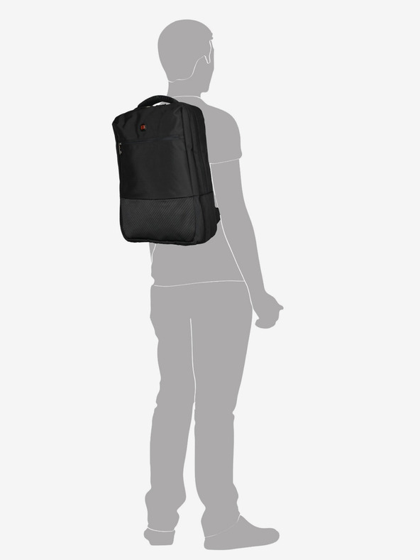 Enrico Benetti Batoh Enrico Benetti Bern 15" Notebook Backpack Black