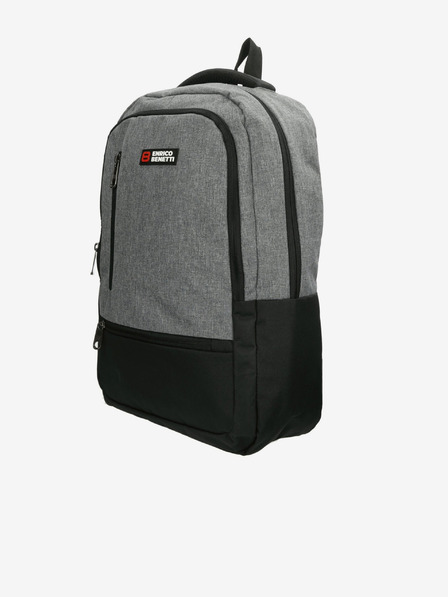 Enrico Benetti Batoh Enrico Benetti Hamburg 15" Notebook Backpack Light Grey