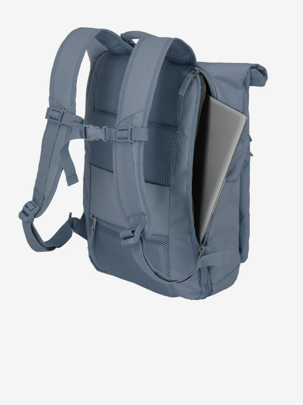 Travelite Batoh Travelite Basics Roll-up Backpack Smoke blue