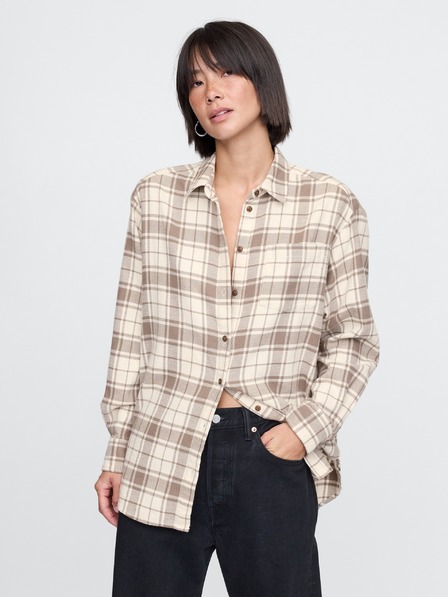 GAP Oversize flanelová košile Big Shirt GAP