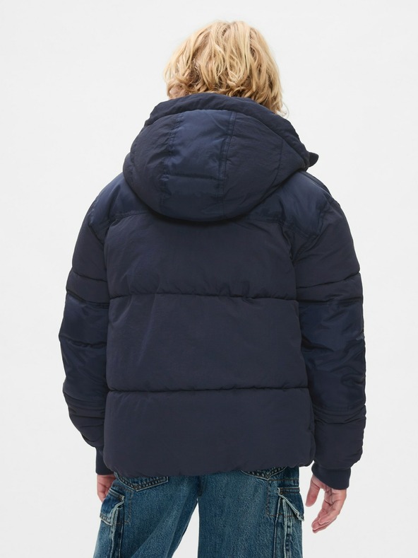 GAP Dětská prošívaná nepromokavá bunda GAP