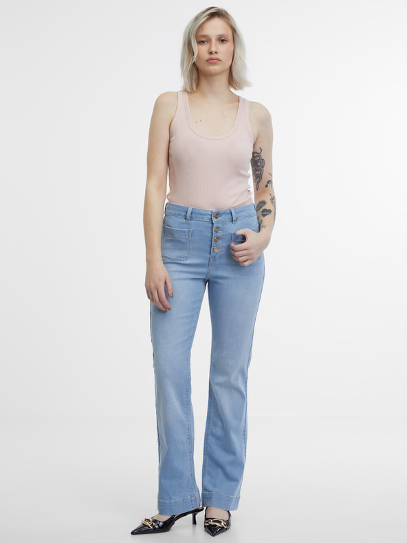 Orsay Světle modré bootcut džíny ORSAY