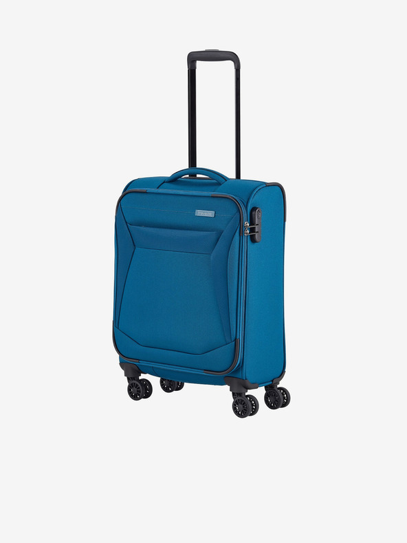 Travelite Modrý cestovní kufr Travelite Chios S
