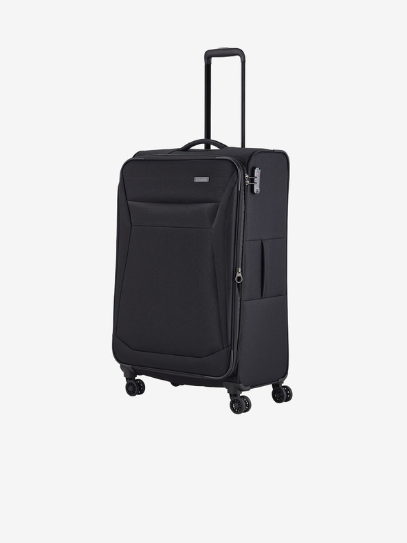 Travelite Černý cestovní kufr Travelite Chios L