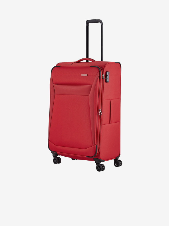 Travelite Červený cestovní kufr Travelite Chios L