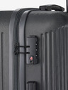 Travelite Tmavě šedý cestovní kufr Travelite Bali M