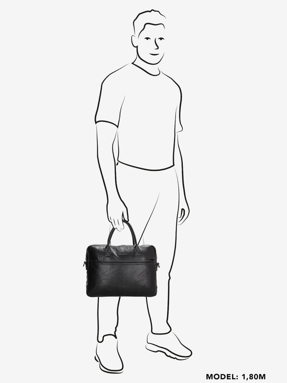 Beagles Brašna Beagles Murcia Business Bag Black