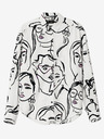 Desigual Dámská vzorovaná košile Desigual Faces