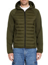 Celio Khaki pánská bunda s kapucí Celio Jushellsl
