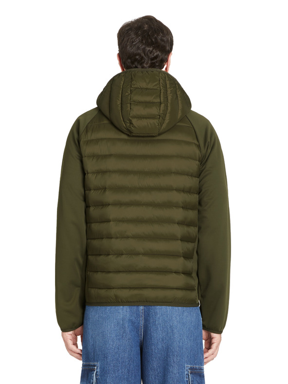 Celio Khaki pánská bunda s kapucí Celio Jushellsl