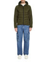 Celio Khaki pánská bunda s kapucí Celio Jushellsl