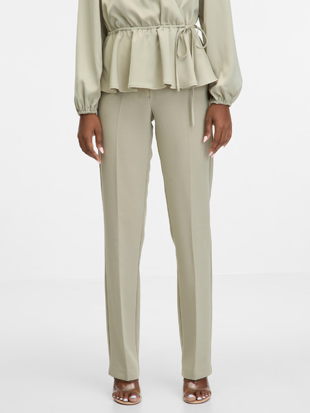 Orsay Khaki dámské kalhoty ORSAY