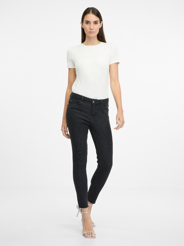Orsay Černé dámské skinny fit džíny ORSAY