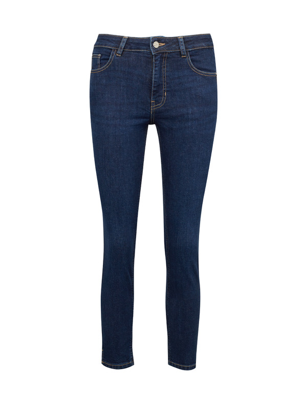 Orsay Modré dámské skinny fit džíny ORSAY