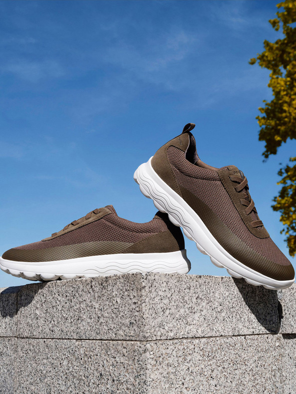 Geox Khaki pánské tenisky Geox Spherica