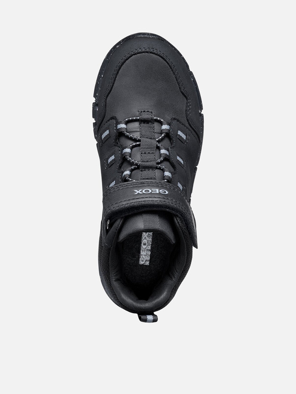 Geox Černá chlapecká kotníková obuv Geox Flexyper  B Abx