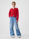 GAP Dětský crop kardigan CashSoft GAP