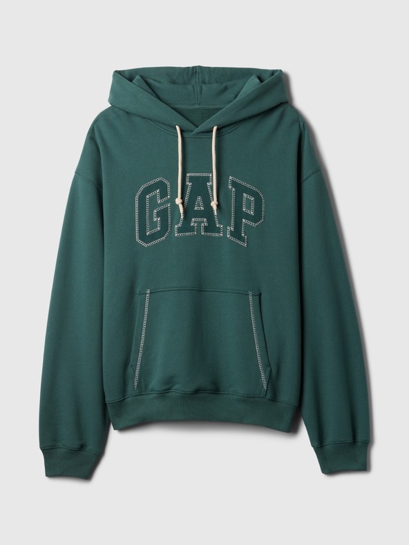 GAP Oversize mikina Stitch s logem GAP