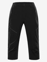 ALPINE PRO Pánské softshellové capri ALPINE PRO WEDER black