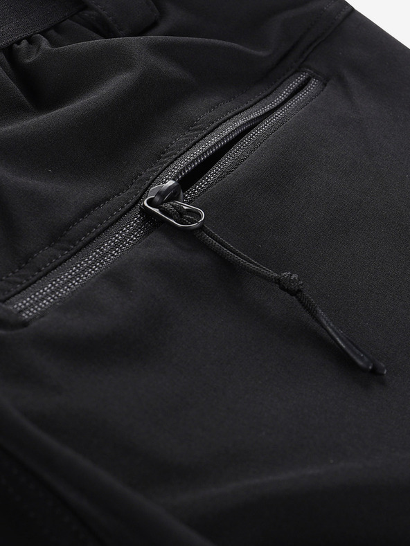 ALPINE PRO Pánské softshellové capri ALPINE PRO WEDER black