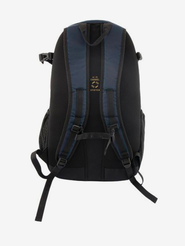 ALPINE PRO Černo-modrý unisex outdoorový batoh 30l ALPINE PRO GORME