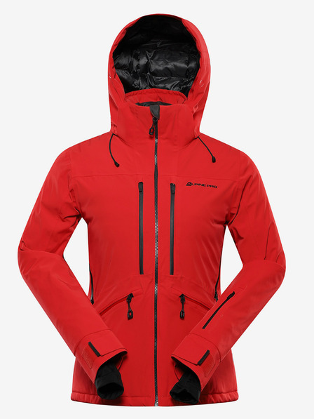 ALPINE PRO Dámská lyžařská bunda s membránou ptx snow ALPINE PRO REASA olympic red