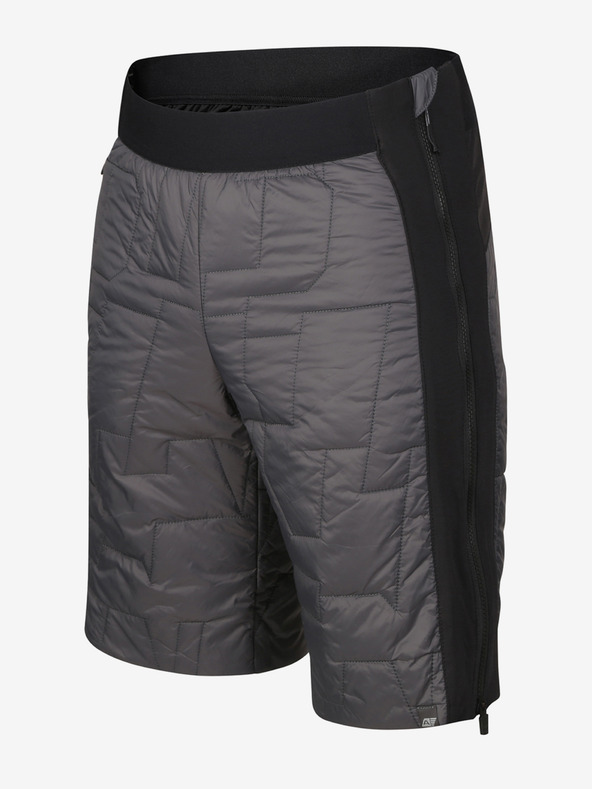 ALPINE PRO Pánské kraťasy s membránou ALPINE PRO CORAL dk.true gray