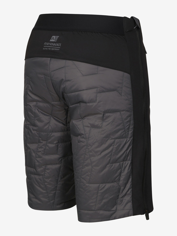 ALPINE PRO Pánské kraťasy s membránou ALPINE PRO CORAL dk.true gray