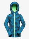 ALPINE PRO Modrá dětská softshellová bunda s membránou Alpine Pro Ezoro