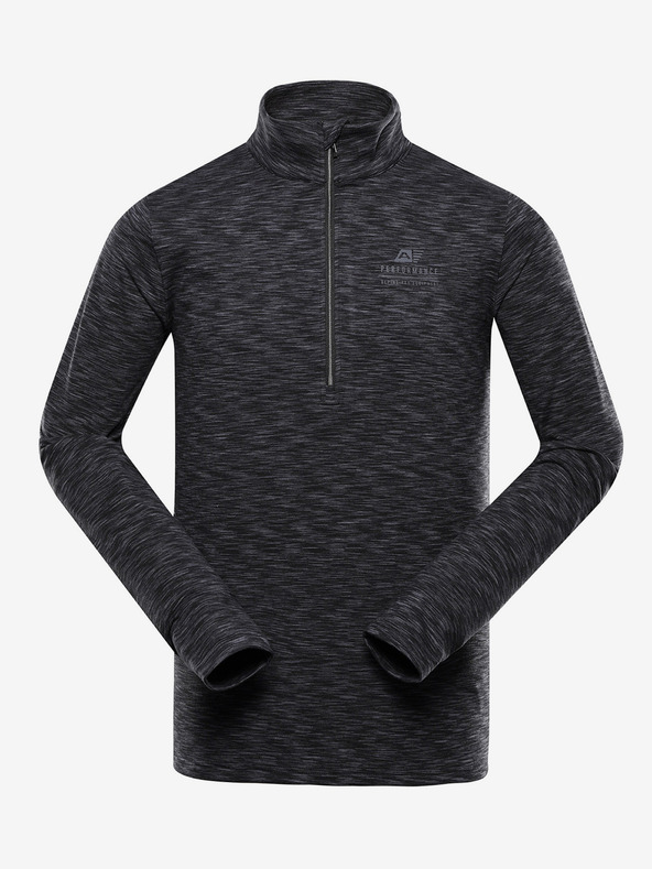 ALPINE PRO Pánský rychleschnoucí svetr ALPINE PRO QAD black