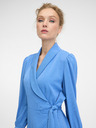 Orsay Modré dámské šaty ke kolenům ORSAY