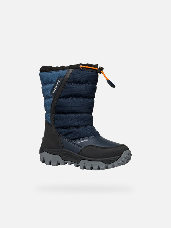 Geox Modrá chlapecká zimní obuv Geox Himalaya Abx
