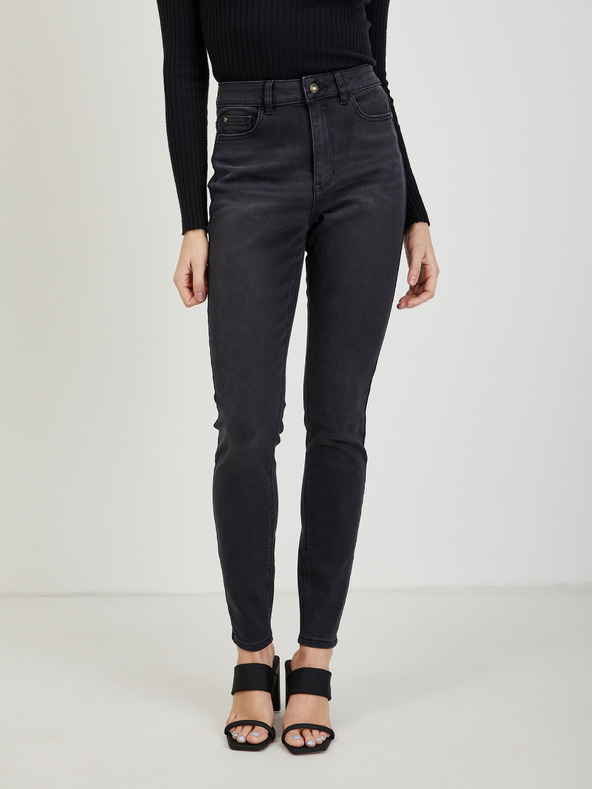 Orsay Černé dámské skinny fit džíny ORSAY