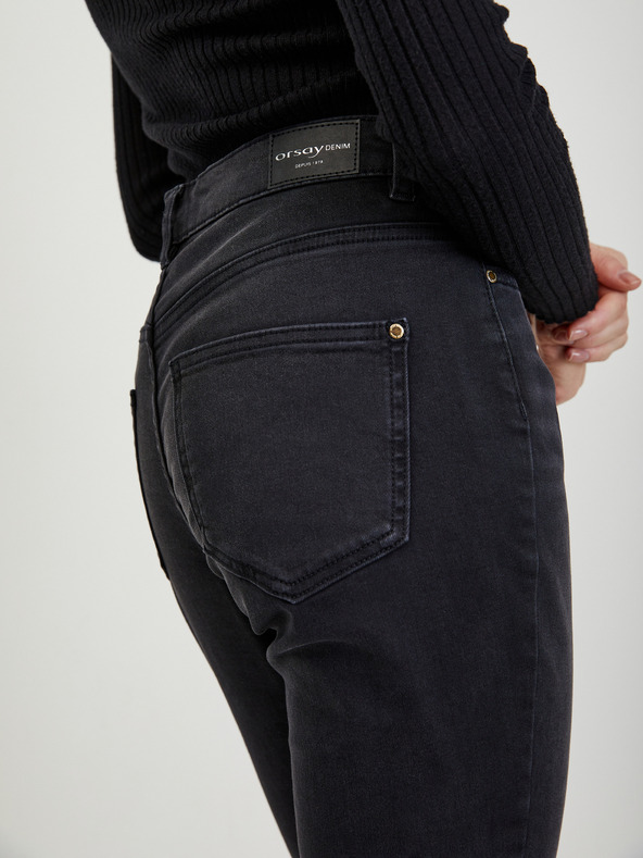 Orsay Černé dámské skinny fit džíny ORSAY