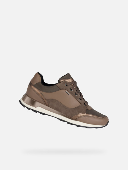 Geox Hnědé dámské tenisky Geox New Aneko B ABX